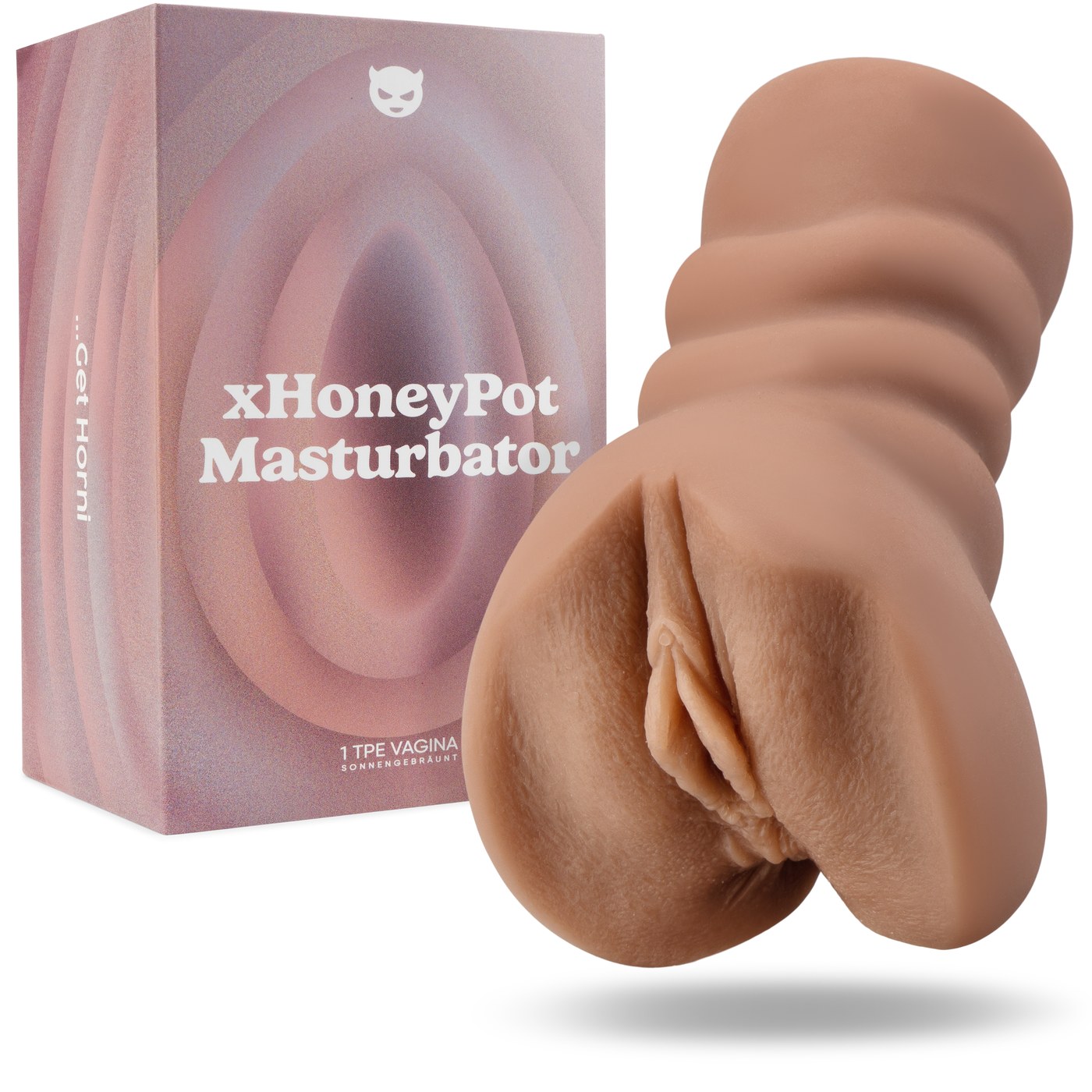 xHoneyPot Masturbator with gift box packaging